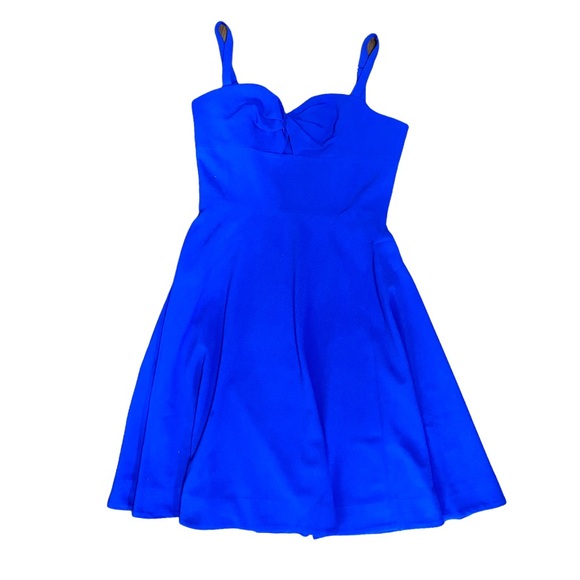 Dress the Population royal blue dress L - Picture 3 of 8